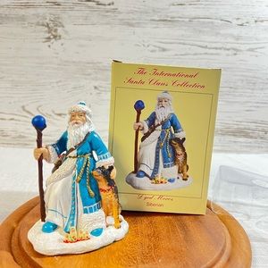 The international Santa Claus collection figurine siberian decor Christmas